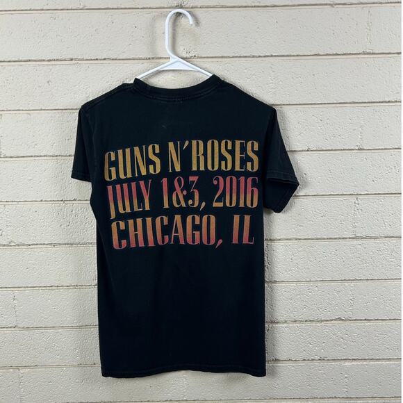 Guns N’ Roses Chicago Black Band Tee size S - Picture 3 of 8